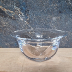 Glazen design schaal Mats...