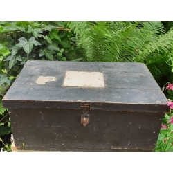 Oude houten  kist